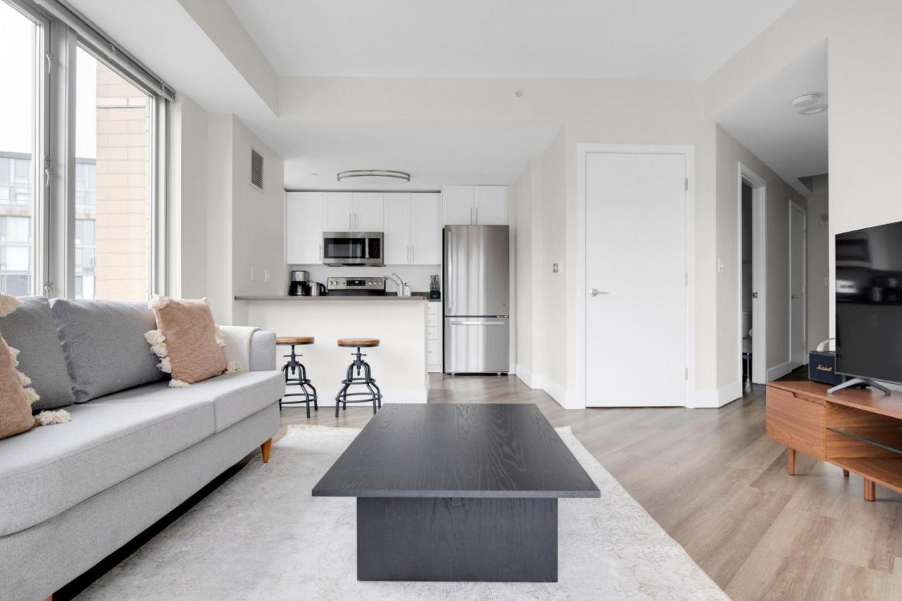 Апартаменты E Cambridge 1Br W Wd Gym Steps From Train Bos-524 Бостон Экстерьер фото